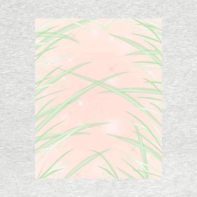 Grass in Pink by LadybugDraws